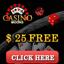 Casino Moons $25 Free Exclusive No Deposit Bonus - Use Coupon Code 25MOONS